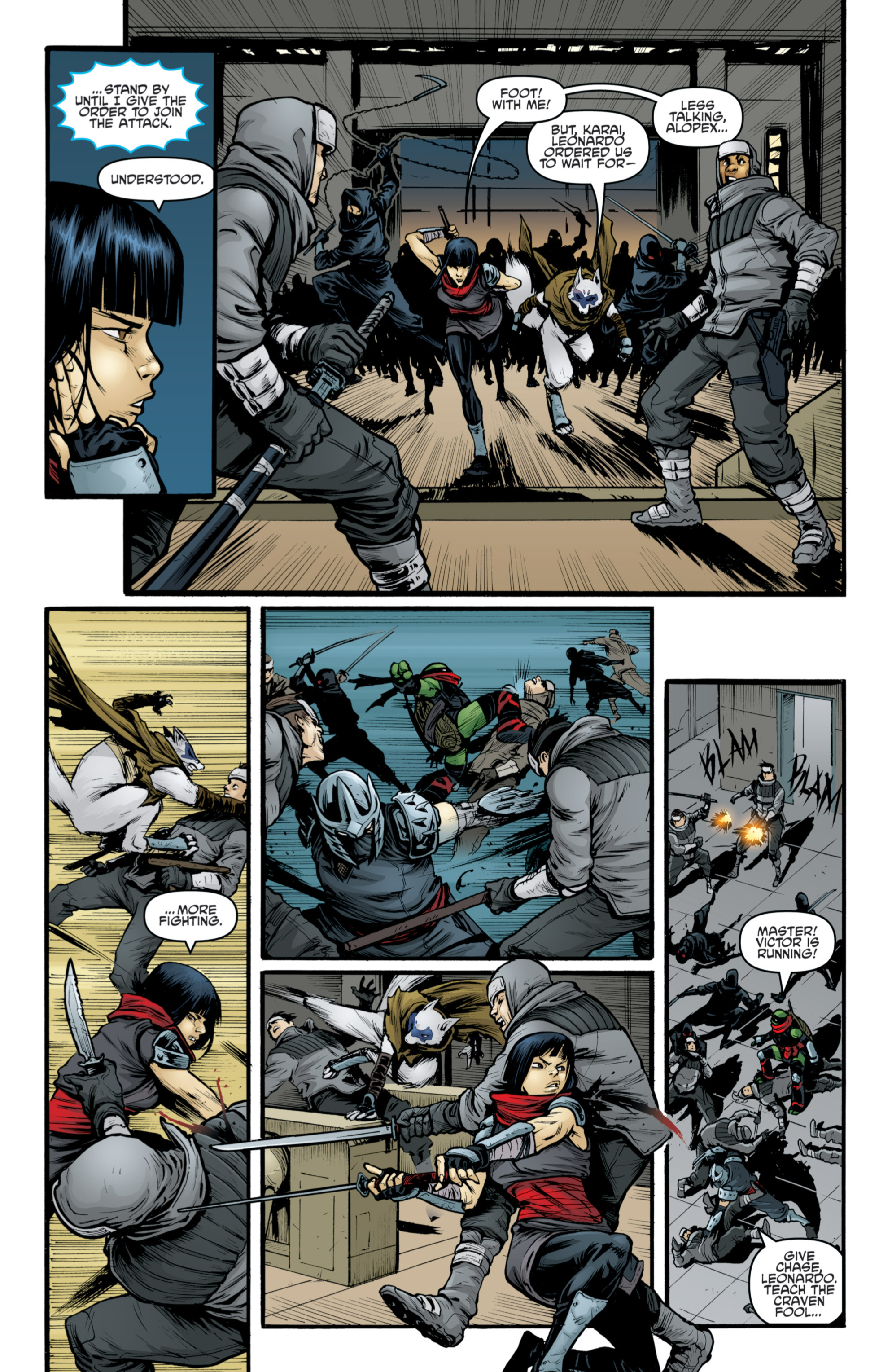 Read Teenage Mutant Ninja Turtles (2011) EN Manga Online
