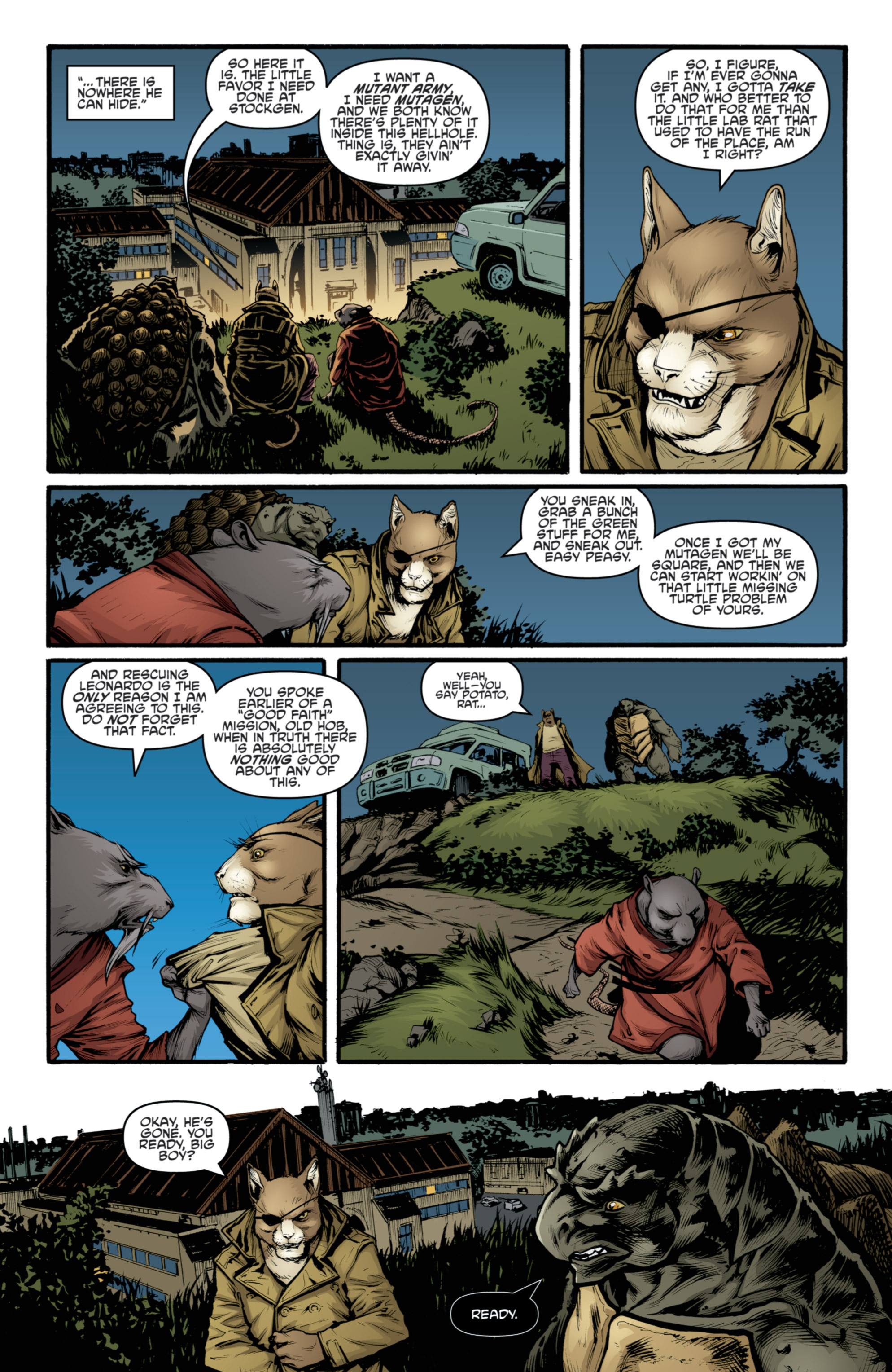 Read Teenage Mutant Ninja Turtles (2011) EN Manga Online