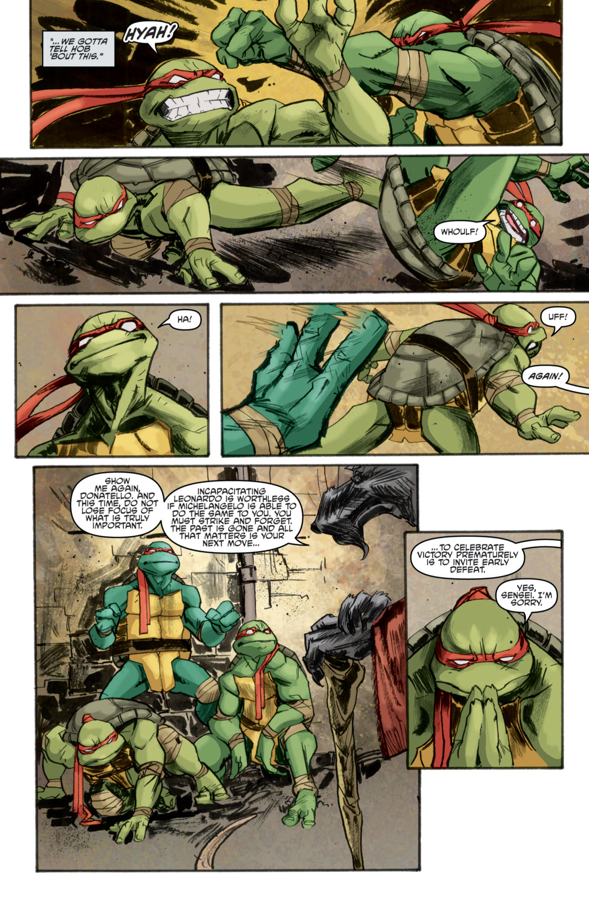 Read Teenage Mutant Ninja Turtles (2011) EN Manga Online