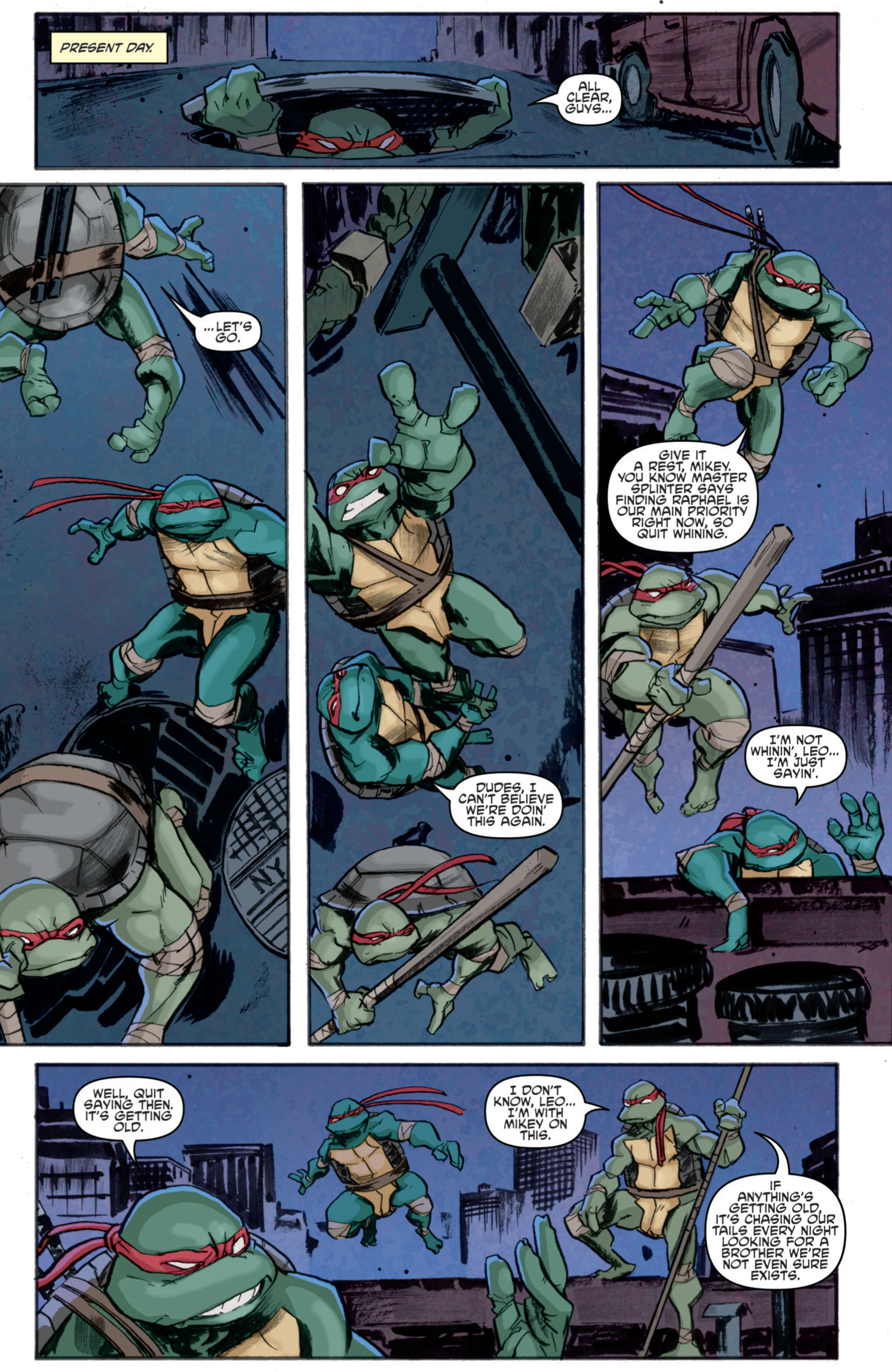Read Teenage Mutant Ninja Turtles (2011) EN Manga Online