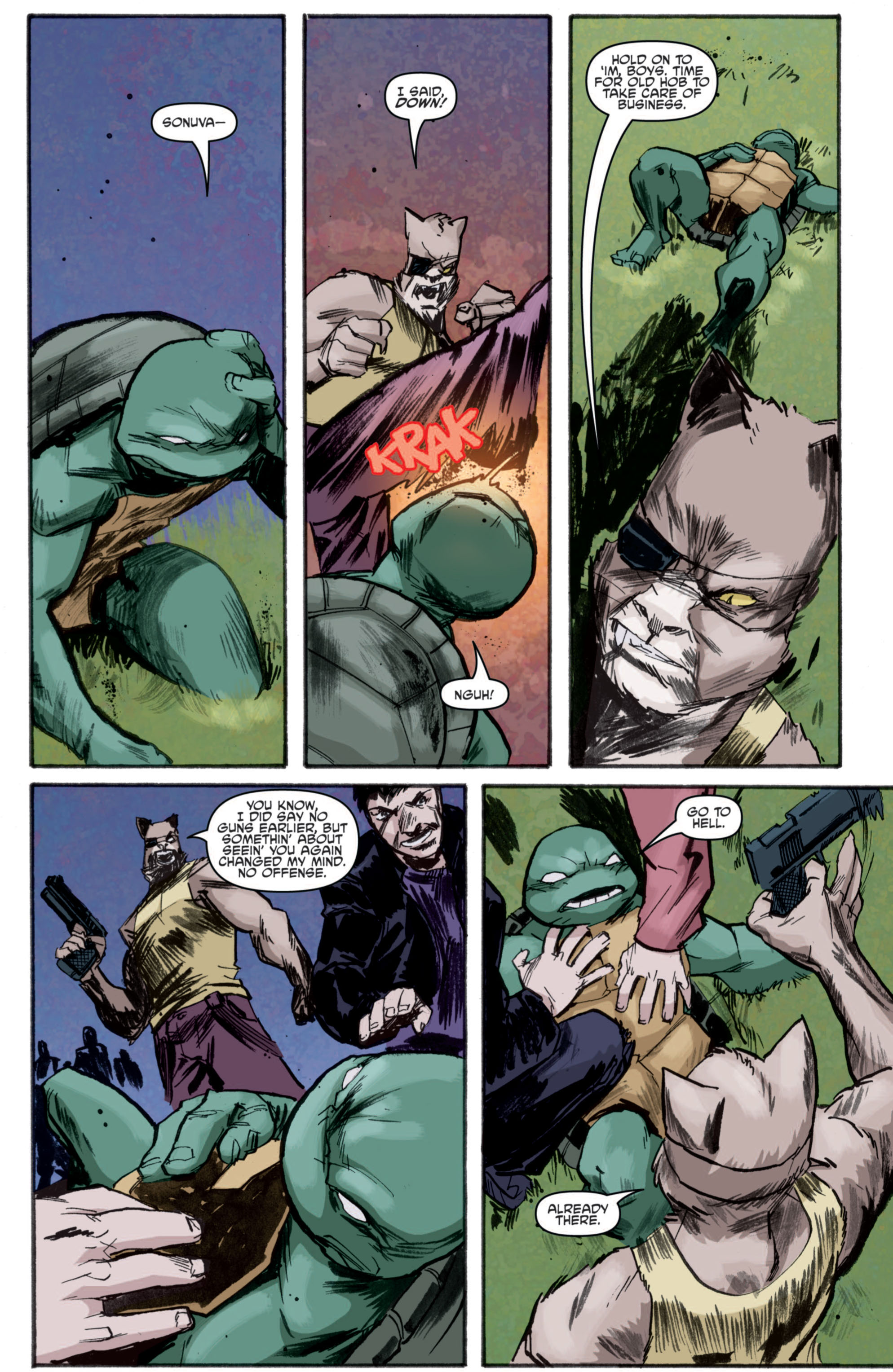 Read Teenage Mutant Ninja Turtles (2011) EN Manga Online