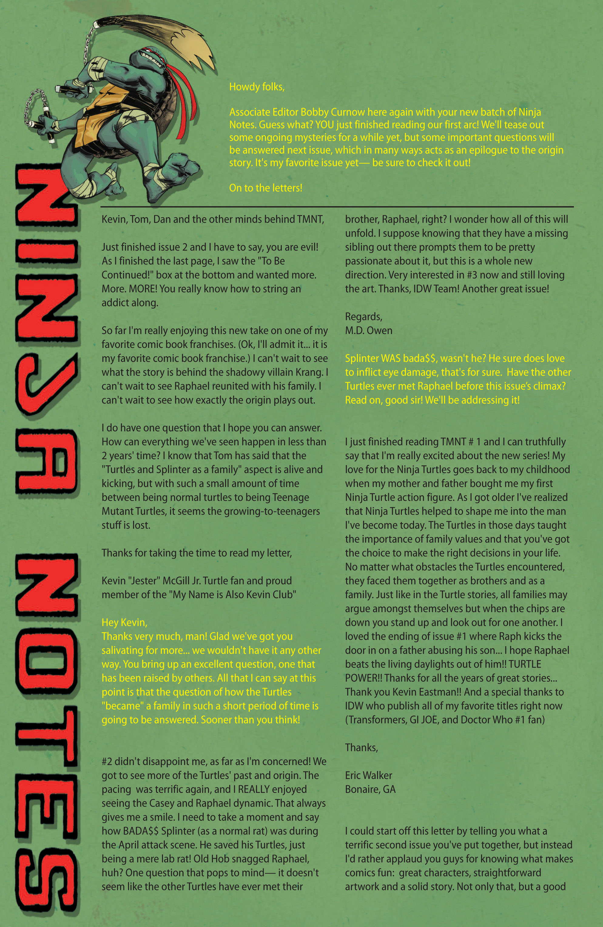 Read Teenage Mutant Ninja Turtles (2011) EN Manga Online
