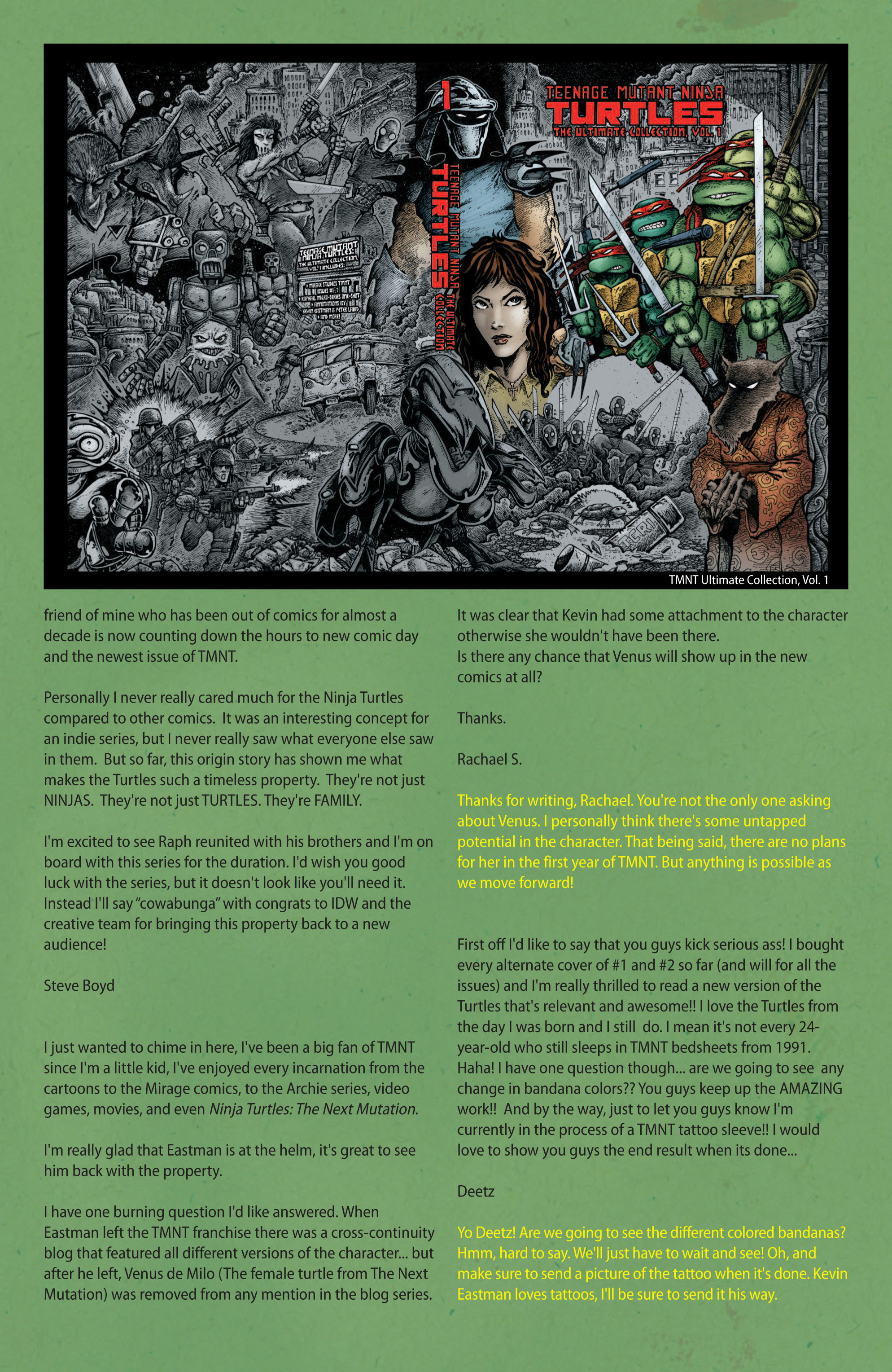 Read Teenage Mutant Ninja Turtles (2011) EN Manga Online