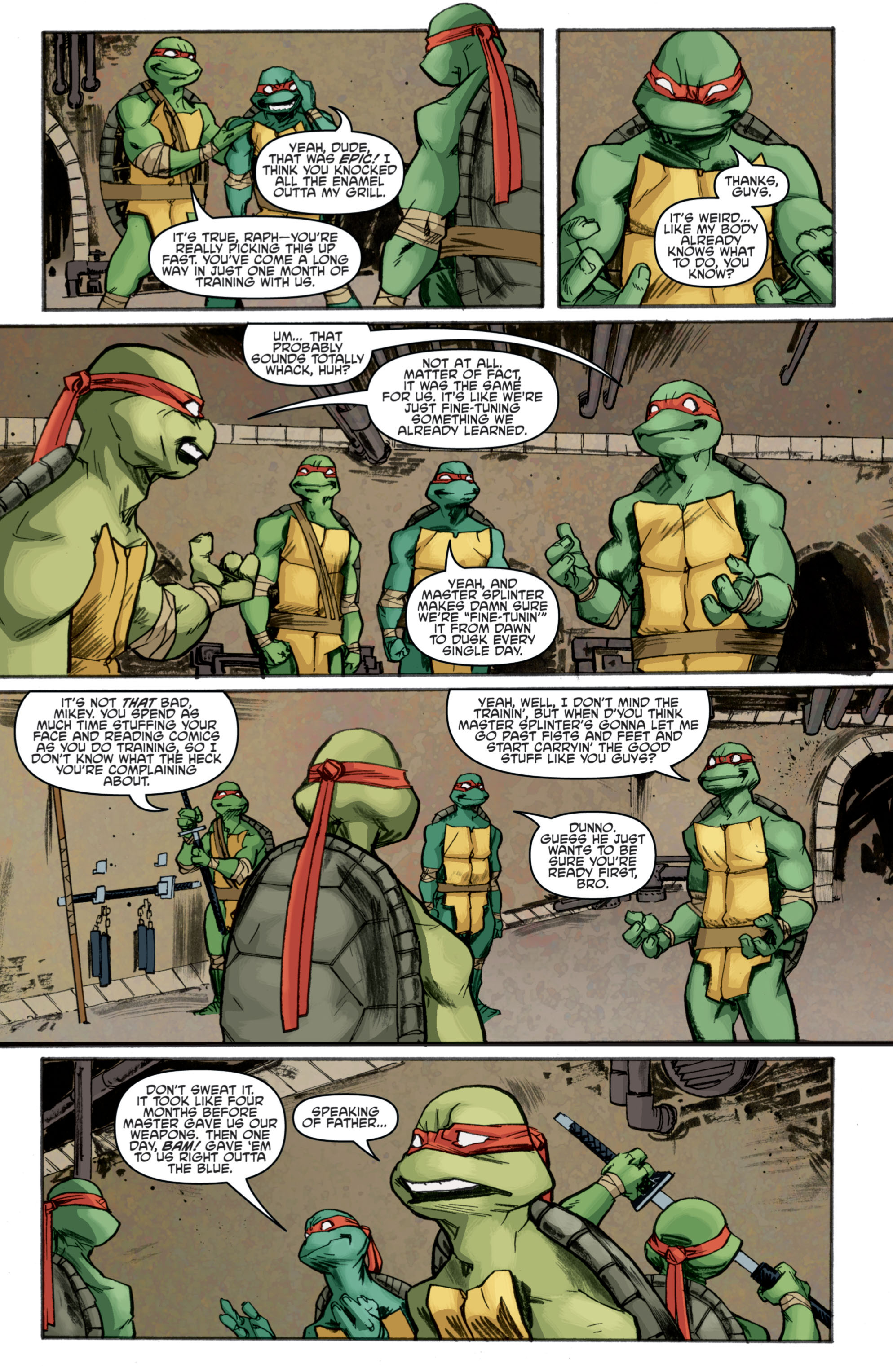 Read Teenage Mutant Ninja Turtles (2011) EN Manga Online