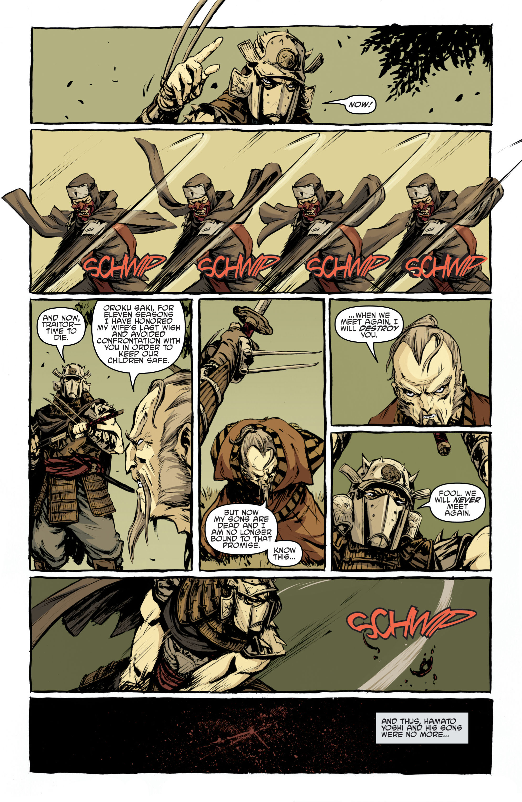 Read Teenage Mutant Ninja Turtles (2011) EN Manga Online