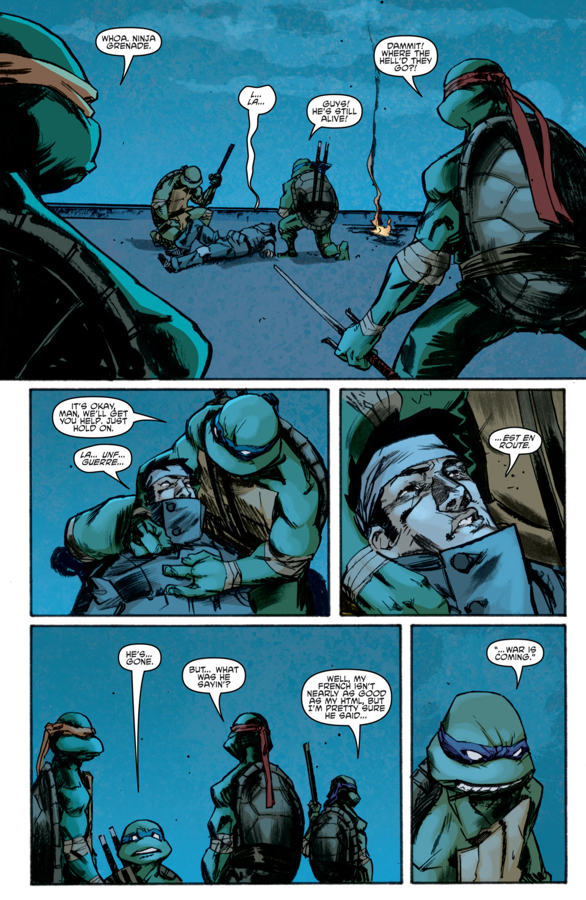 Read Teenage Mutant Ninja Turtles (2011) EN Manga Online