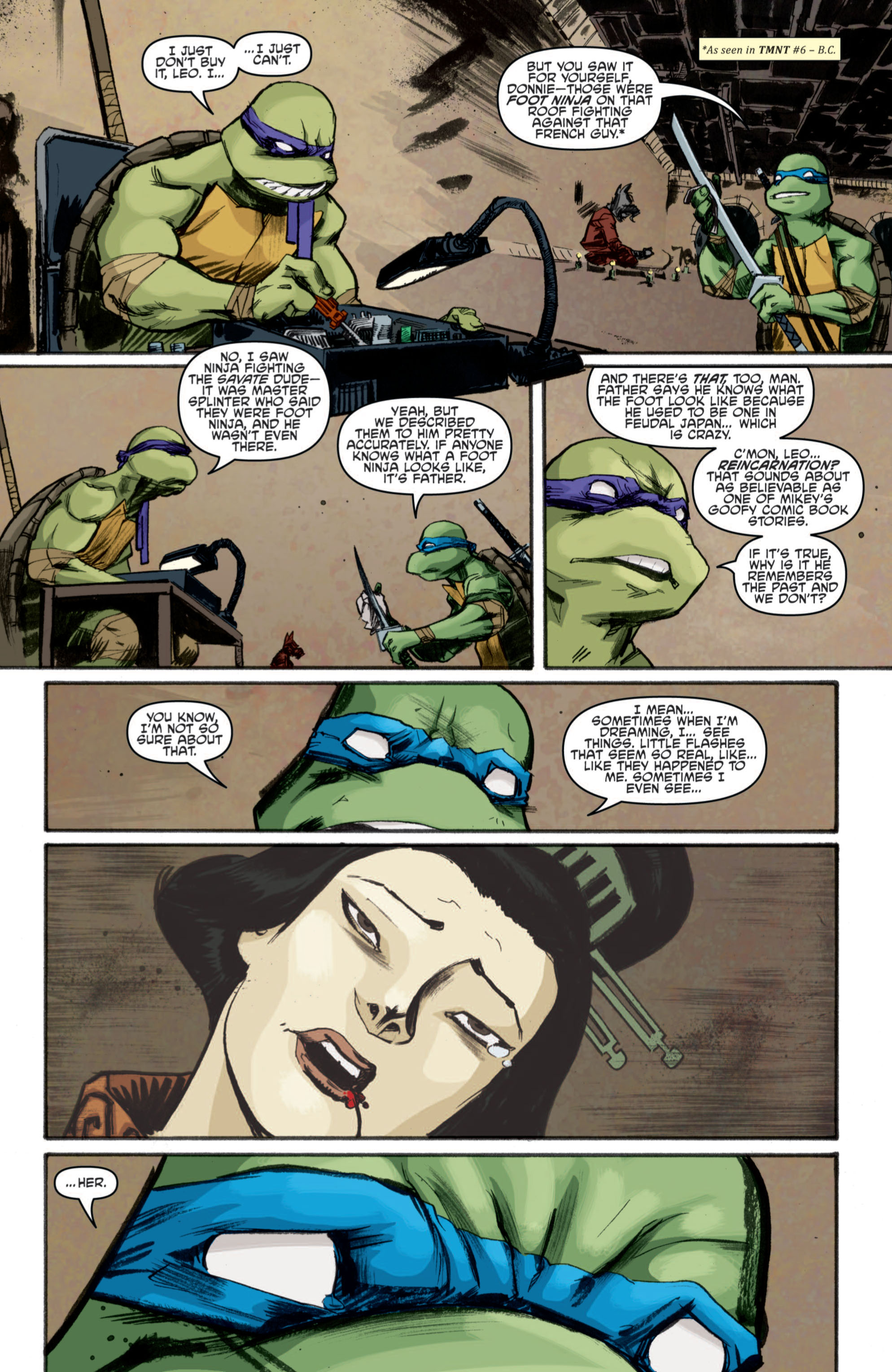 Read Teenage Mutant Ninja Turtles (2011) EN Manga Online