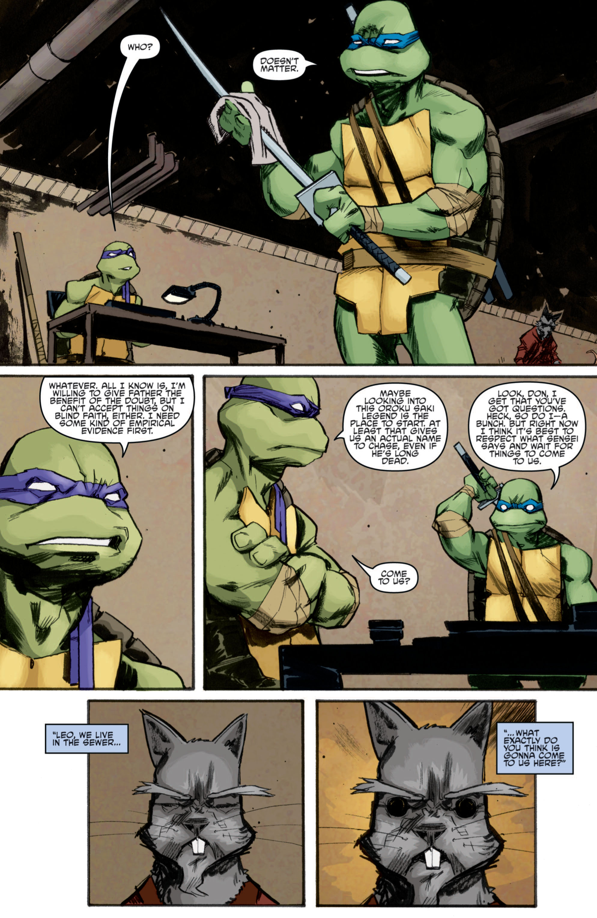 Read Teenage Mutant Ninja Turtles (2011) EN Manga Online