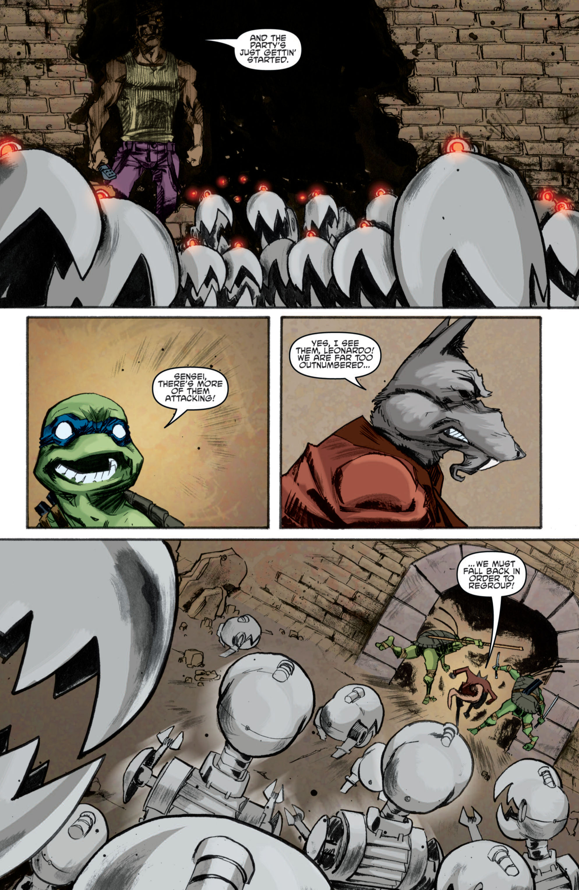 Read Teenage Mutant Ninja Turtles (2011) EN Manga Online
