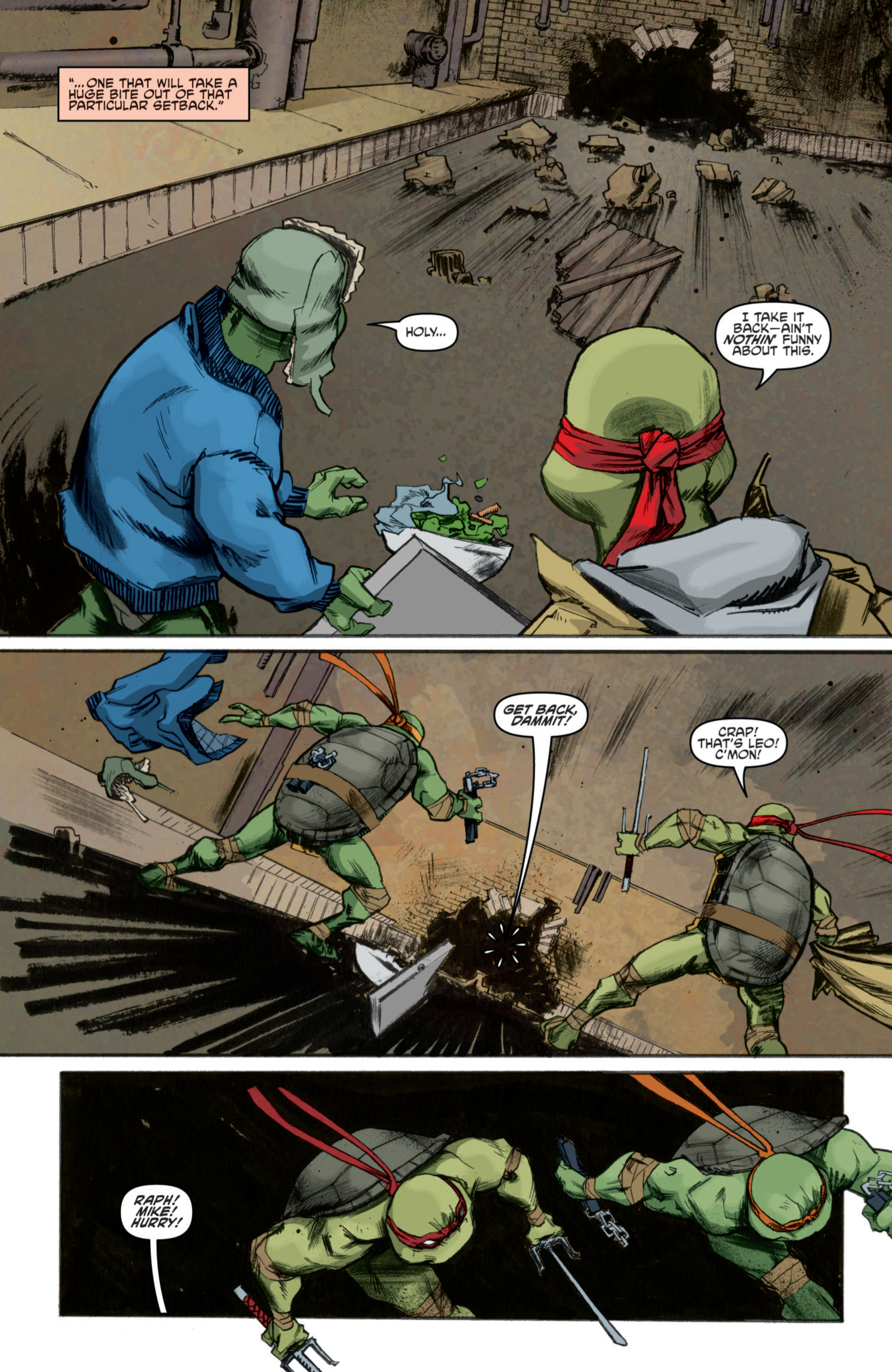 Read Teenage Mutant Ninja Turtles (2011) EN Manga Online