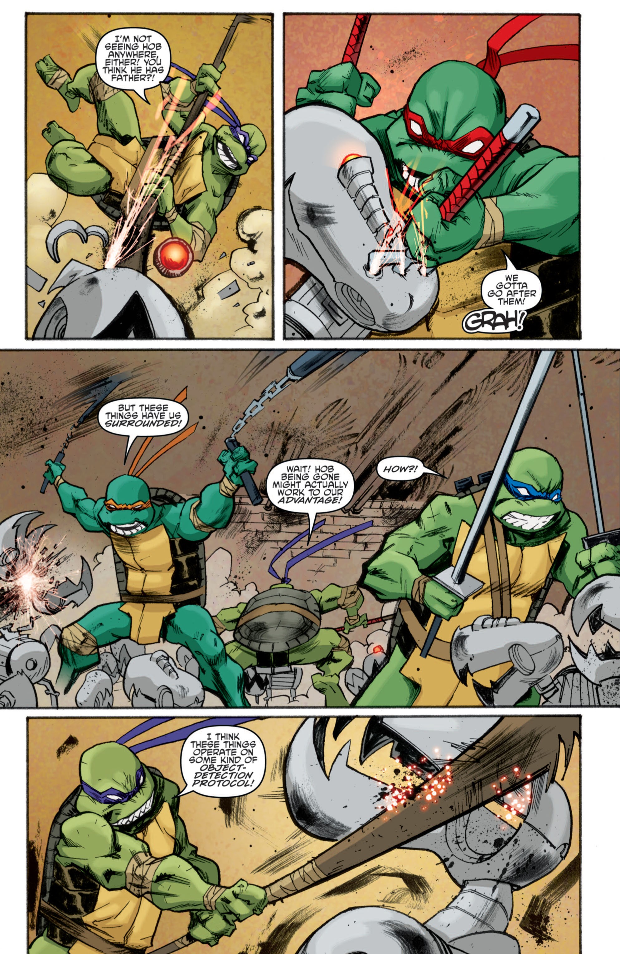 Read Teenage Mutant Ninja Turtles (2011) EN Manga Online