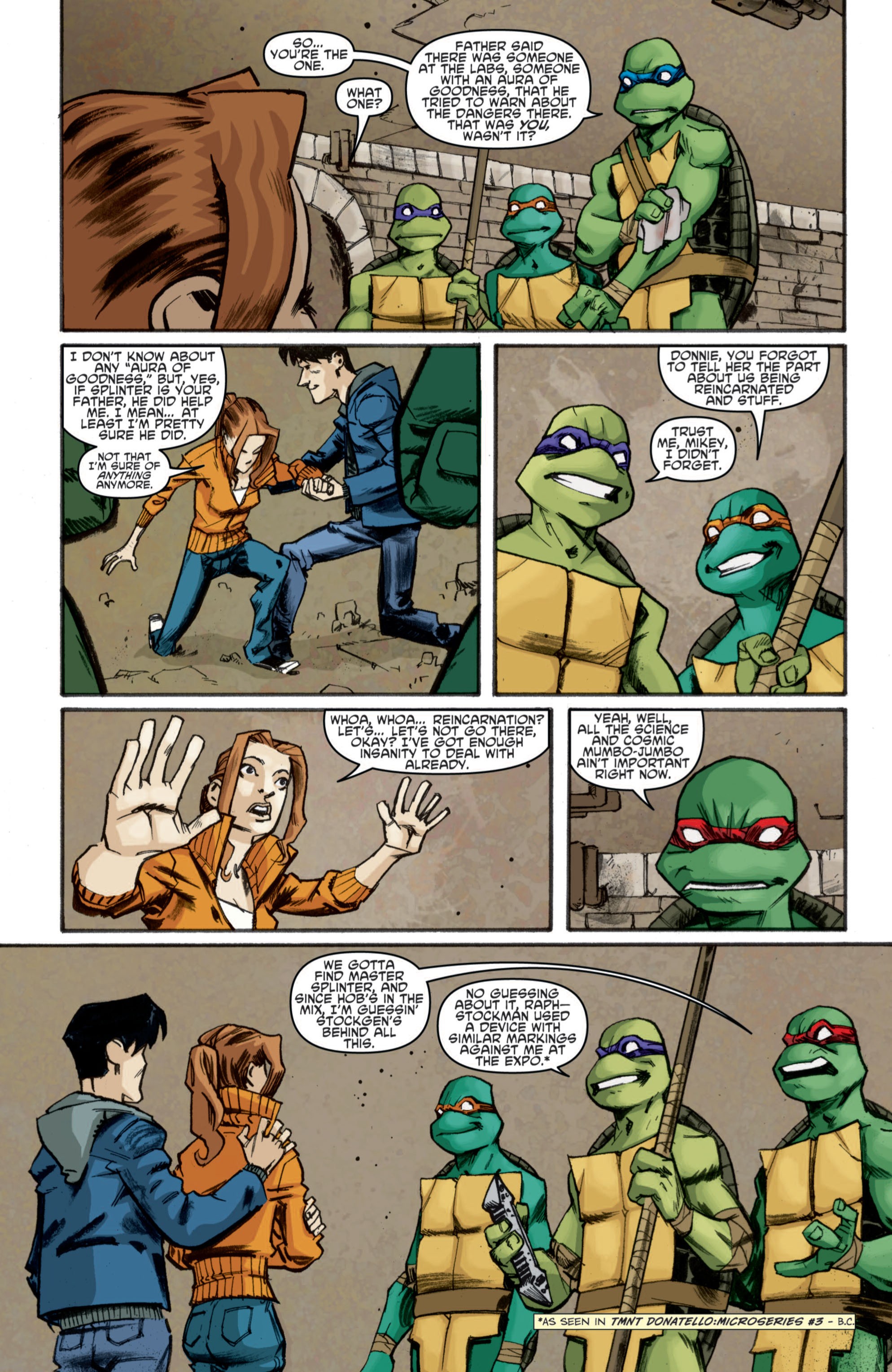 Read Teenage Mutant Ninja Turtles (2011) EN Manga Online