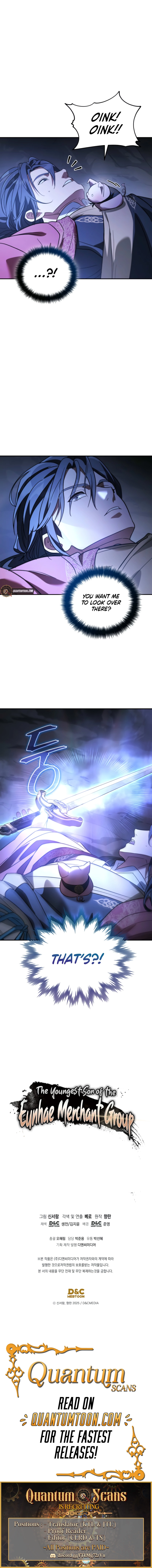 Read The Youngest Son of the Eunhae Merchant Group EN Manga Online
