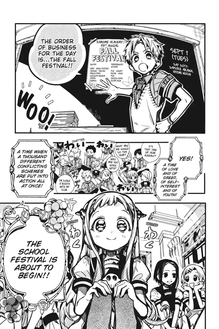 Read Toilet Bound Hanako kun EN Manga Online