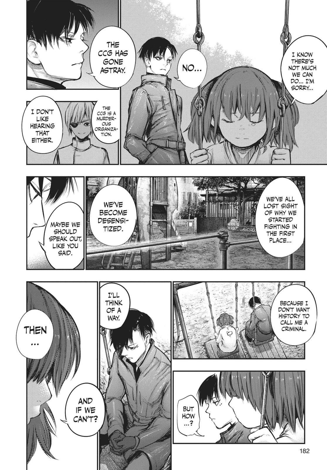 Read Tokyo Ghoul re EN Manga Online