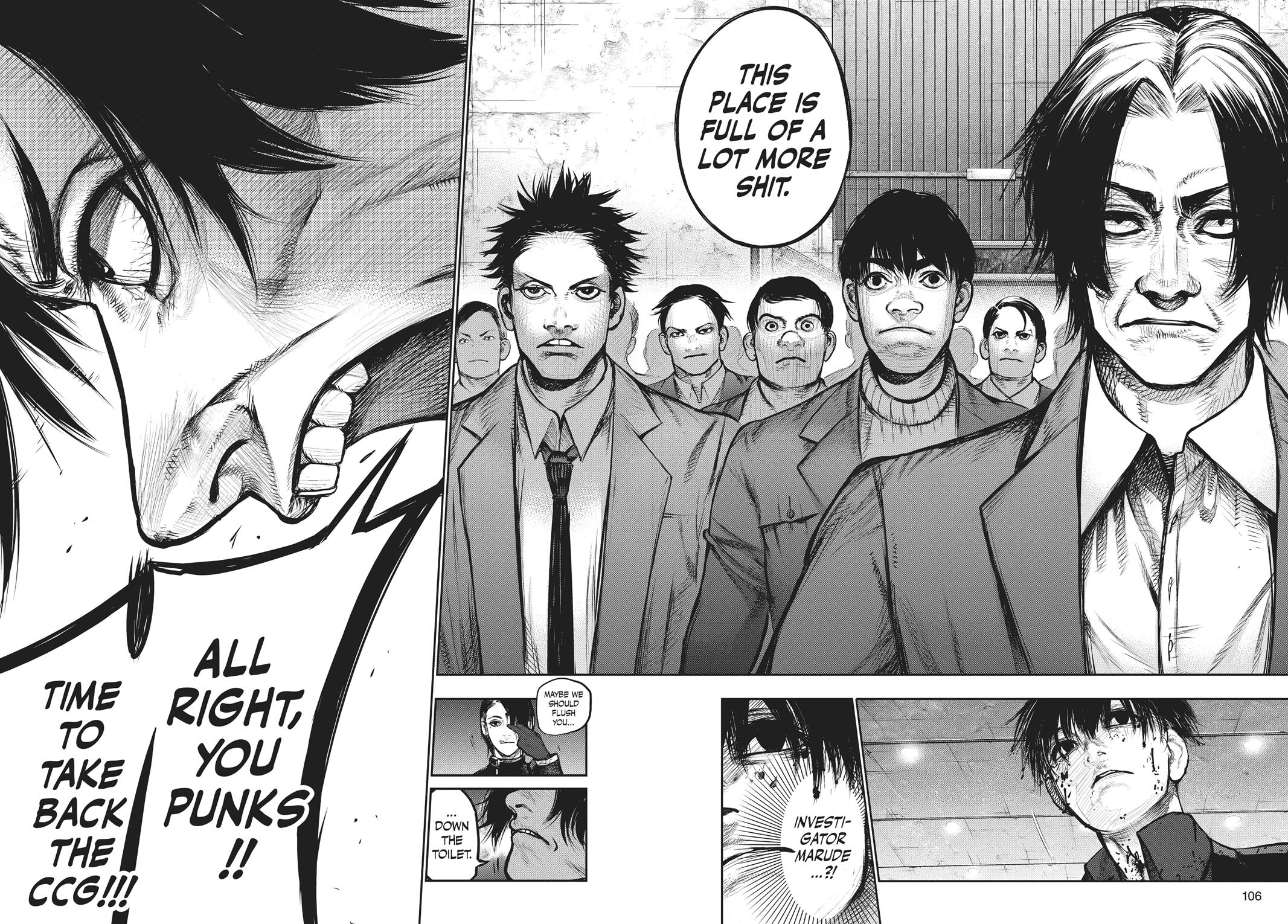 Read Tokyo Ghoul re EN Manga Online