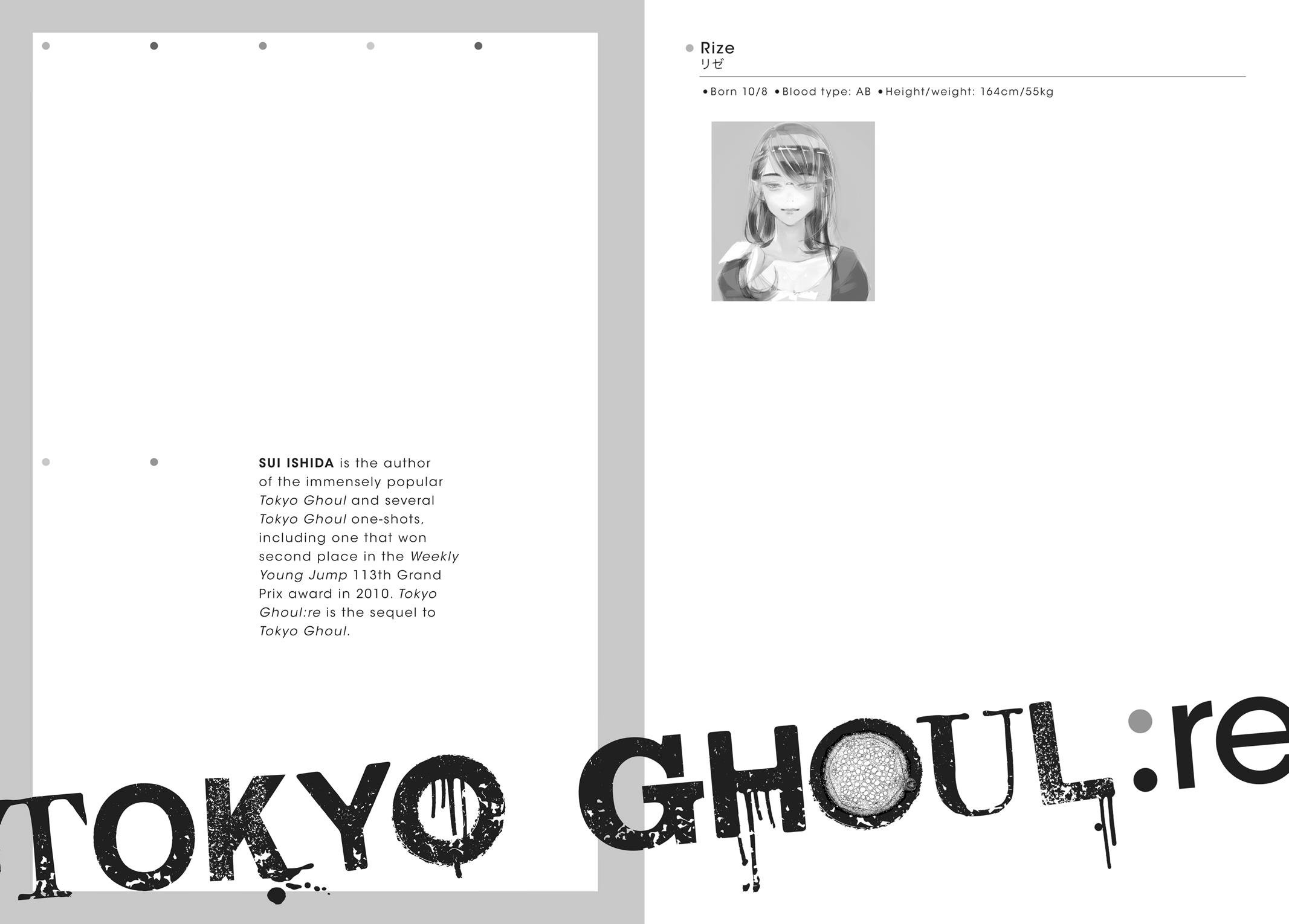 Read Tokyo Ghoul re EN Manga Online
