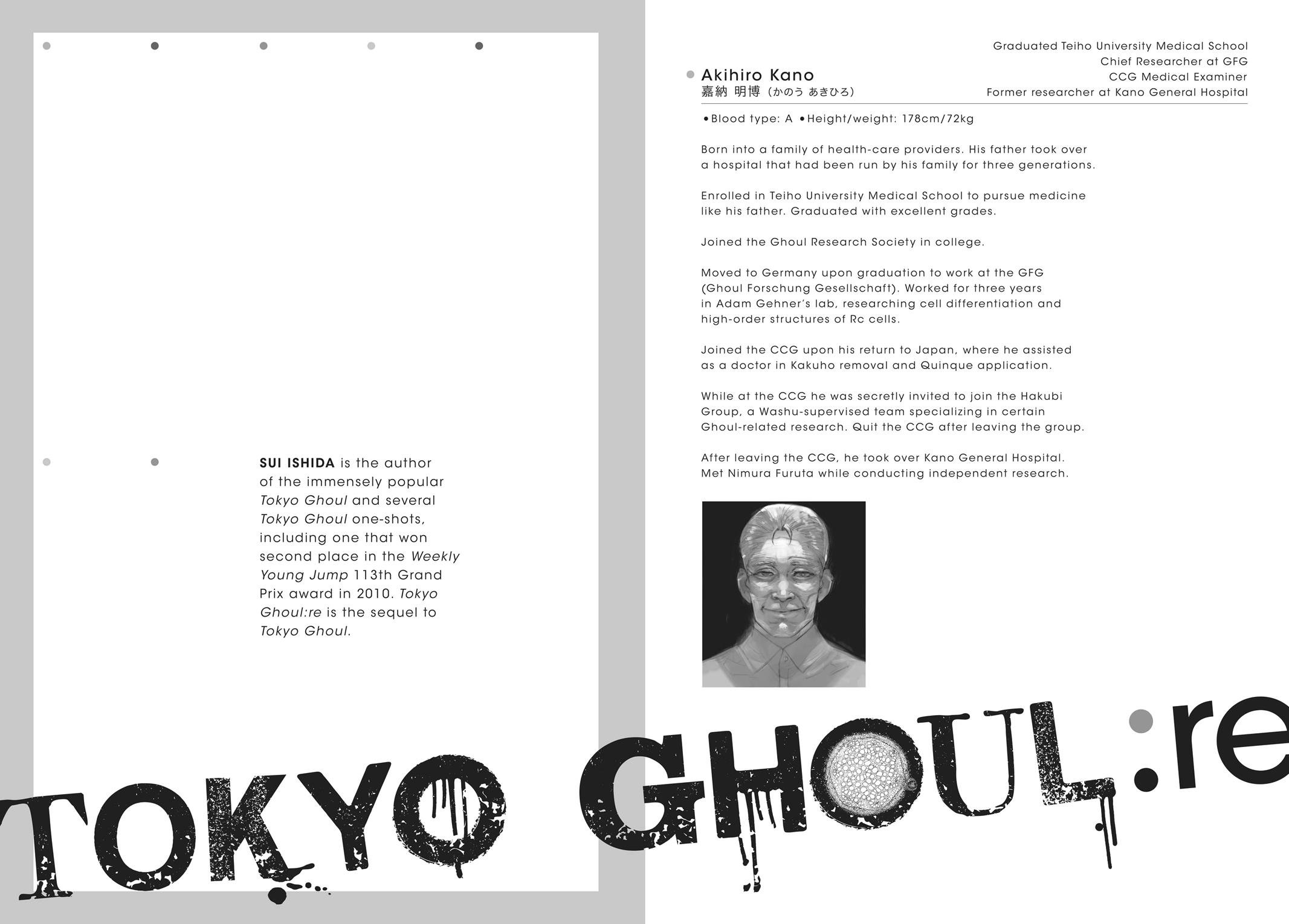 Read Tokyo Ghoul re EN Manga Online
