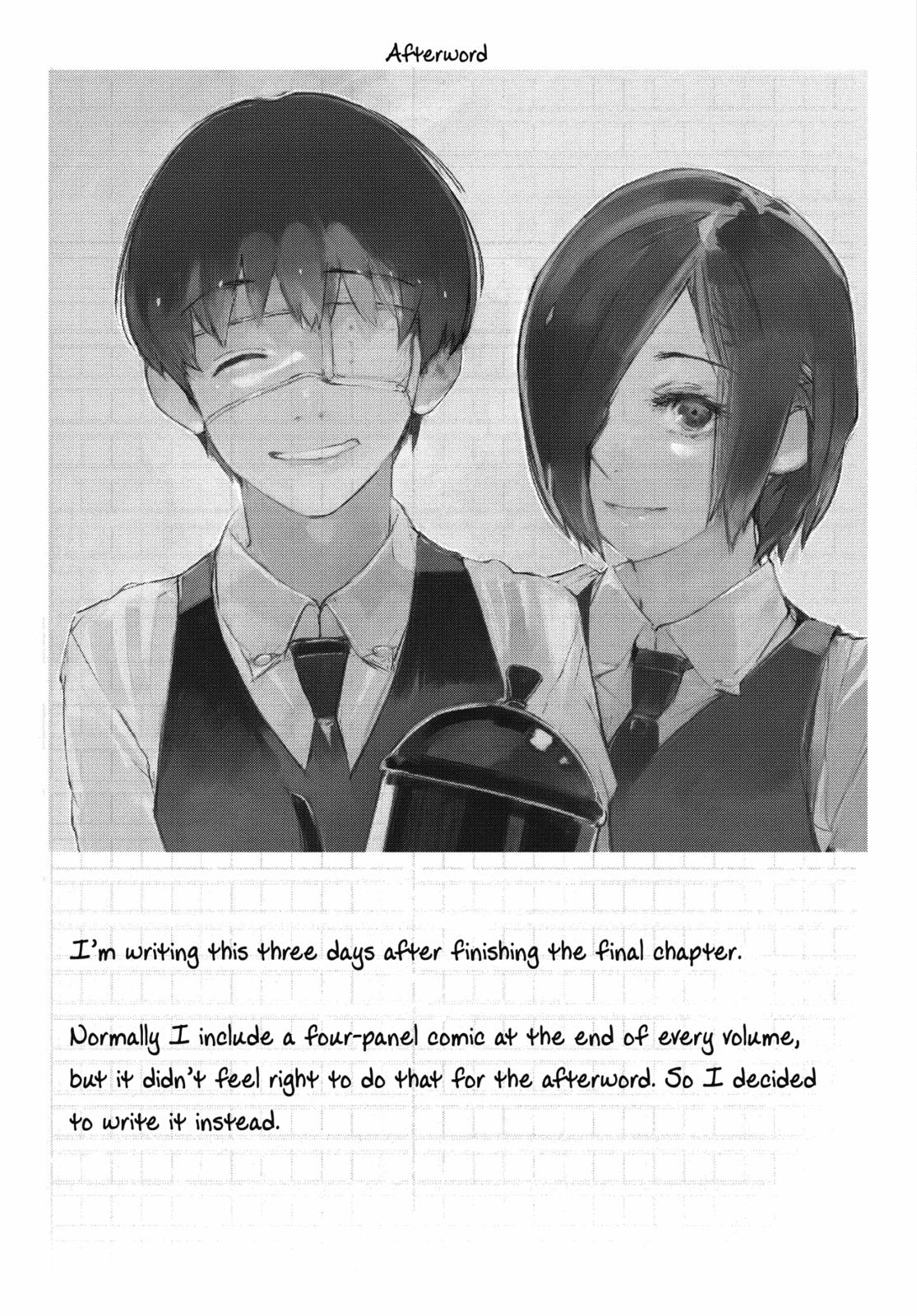 Read Tokyo Ghoul re EN Manga Online