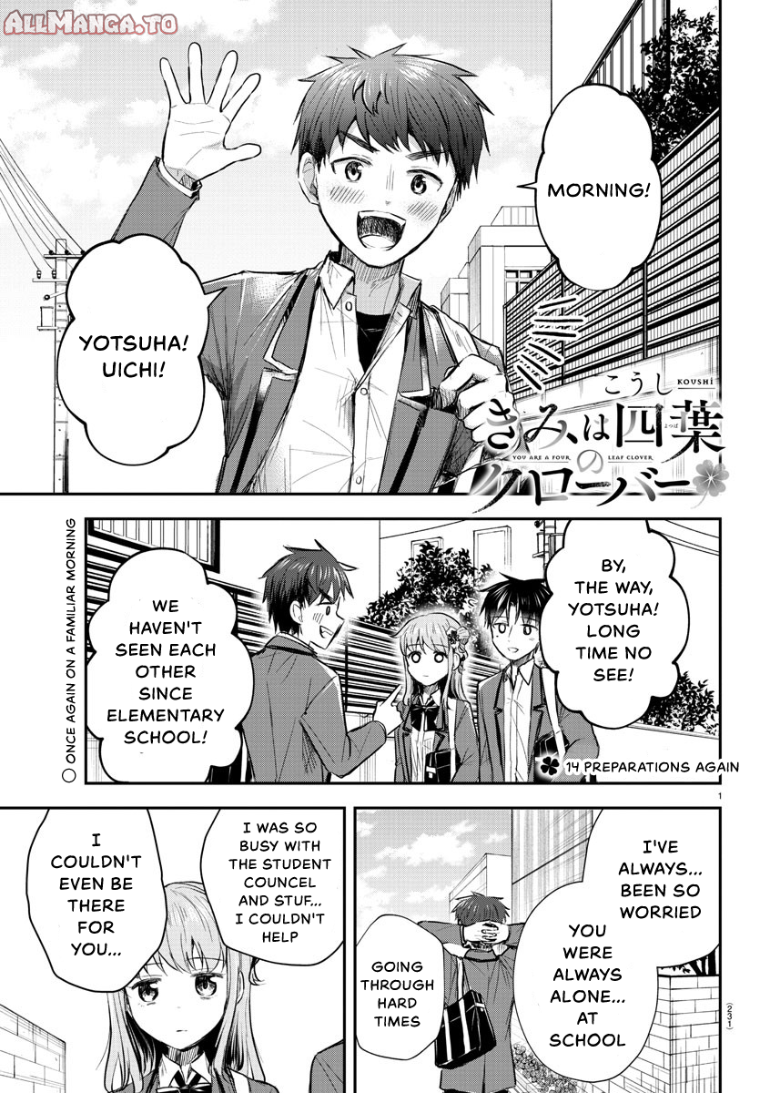 Read You Are a Four Leaf Clover EN Manga Online