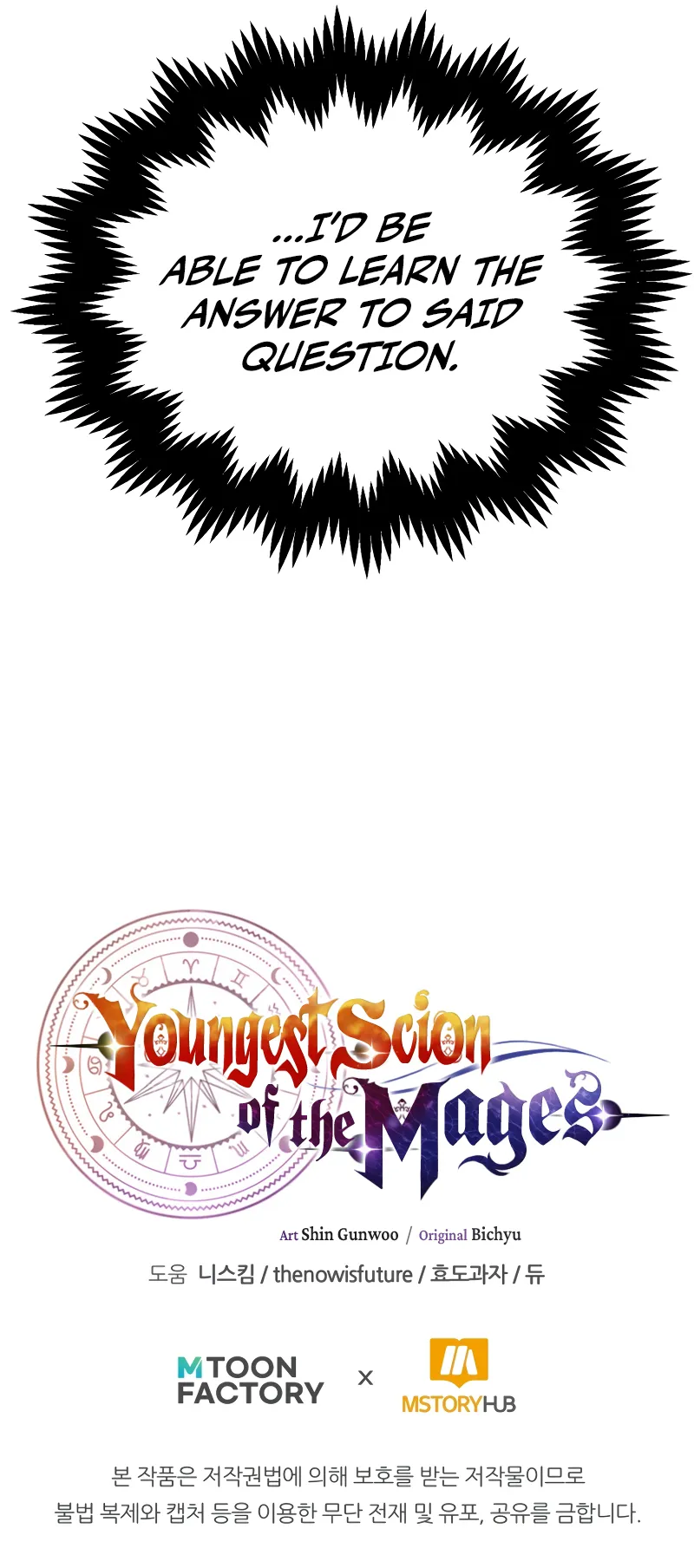 Read Youngest Scion of the Mages EN Manga Online