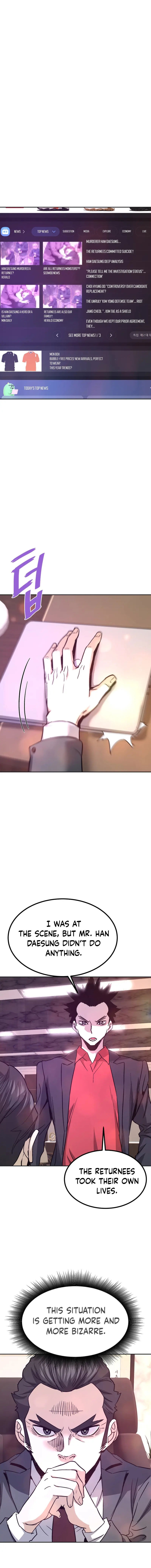 Read Han Dae sung Returned from Hell ES Manga Online