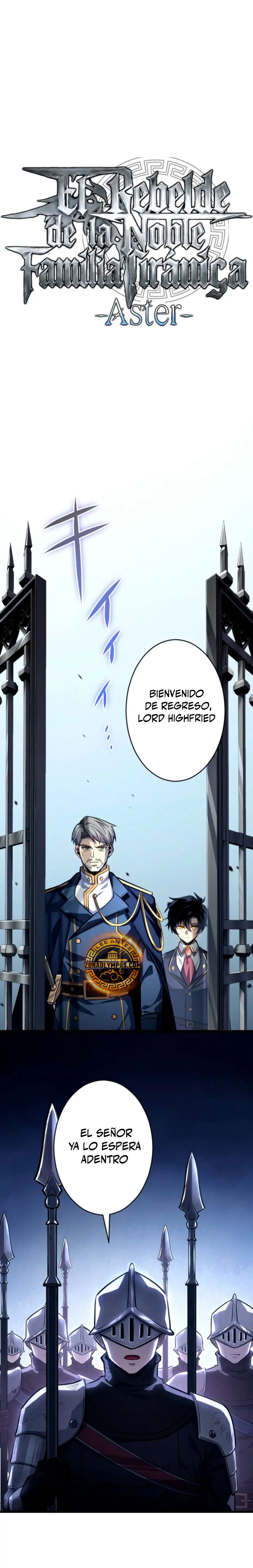 Read The Rebel of the Tyrant Noble Family ES Manga Online