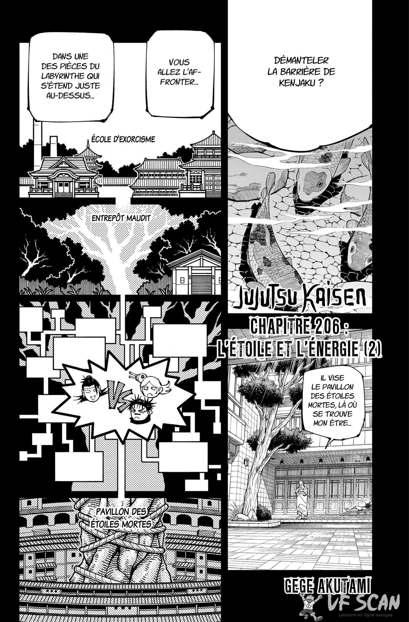 Read Jujutsu Kaisen FR Manga Online