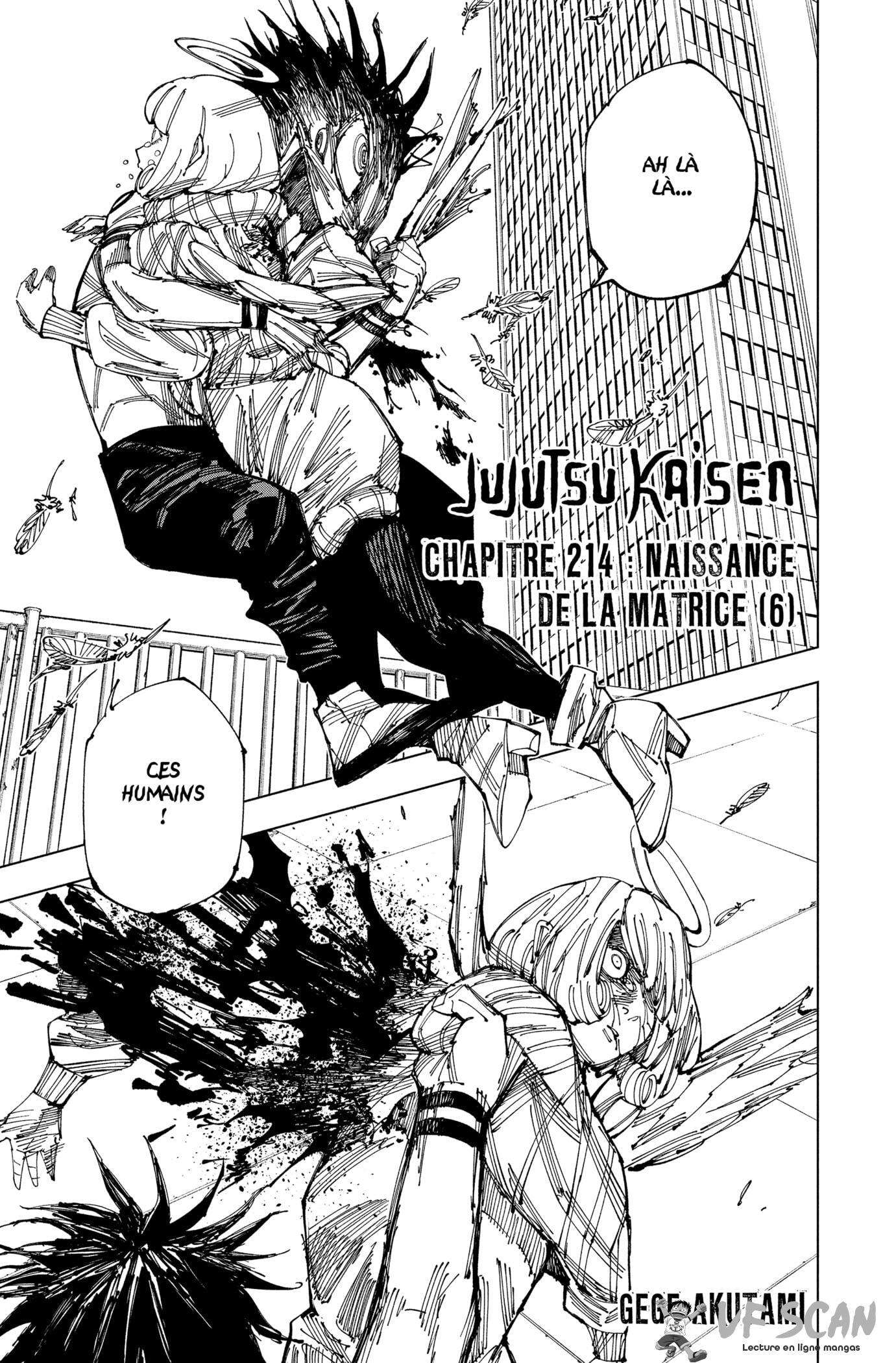 Read Jujutsu Kaisen FR Manga Online