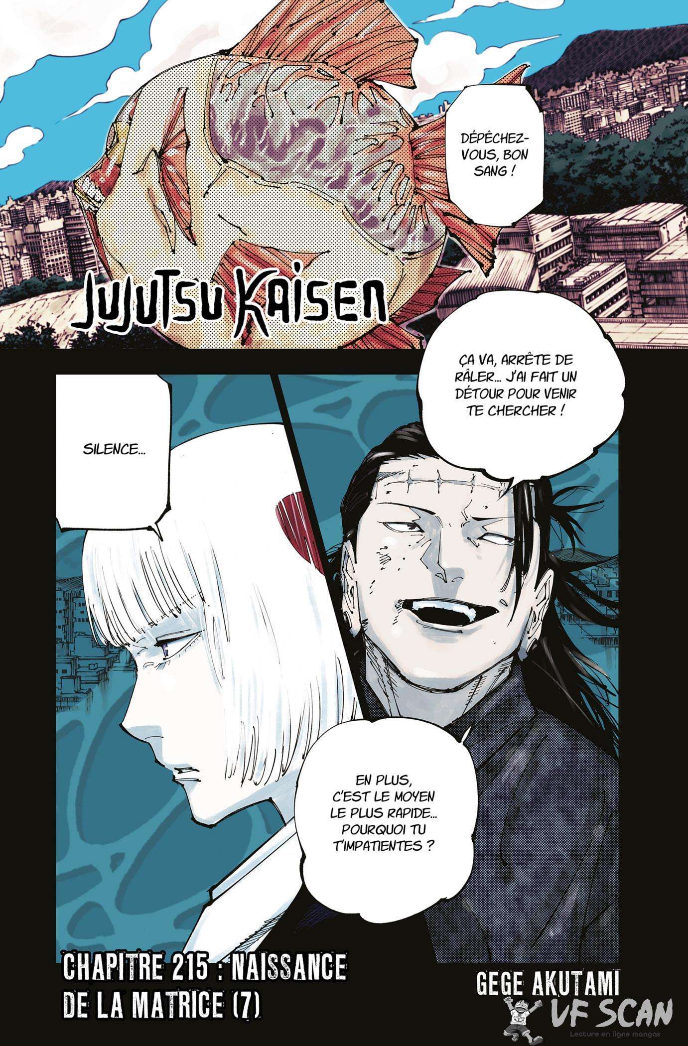 Read Jujutsu Kaisen FR Manga Online