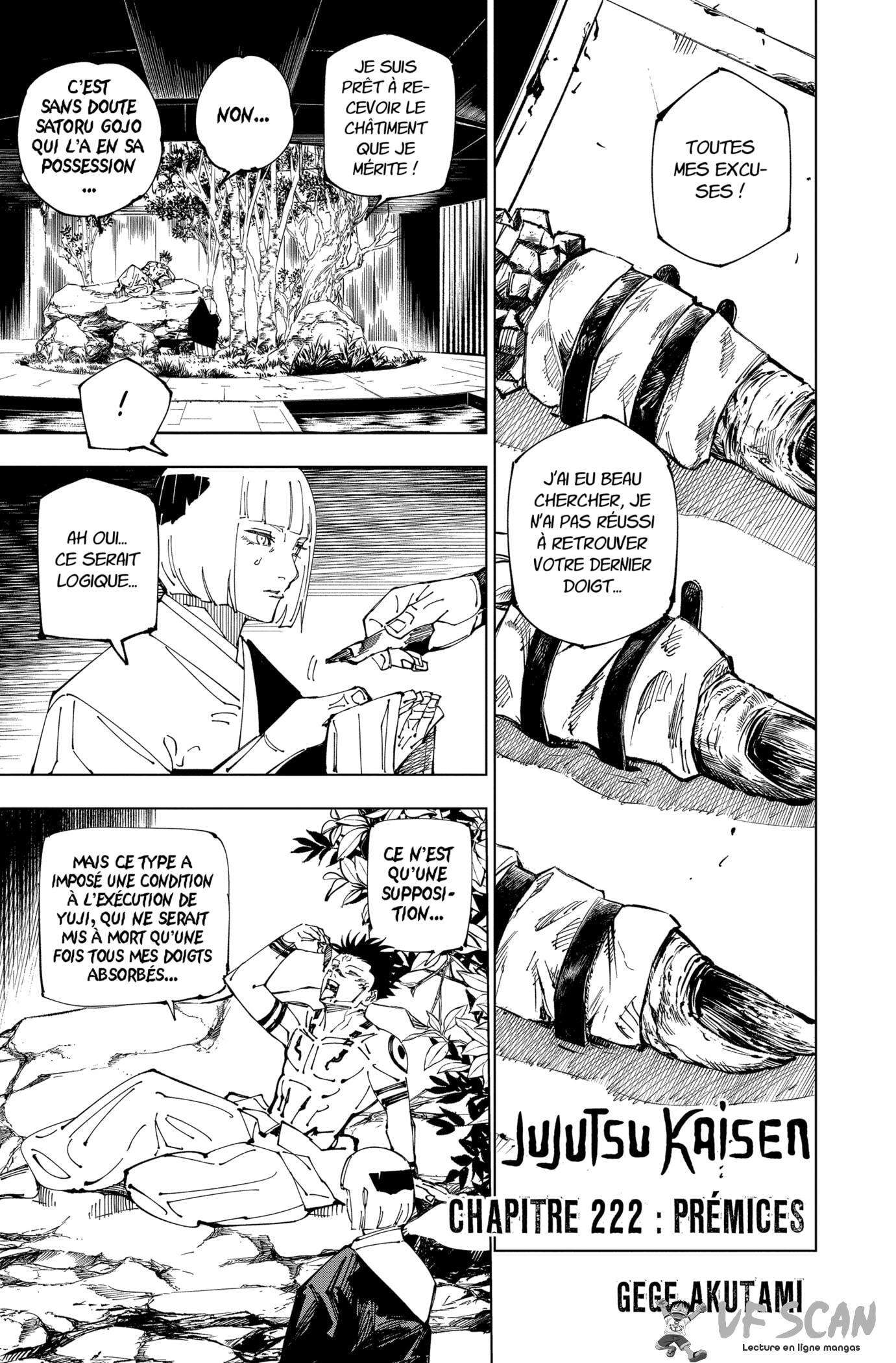 Read Jujutsu Kaisen FR Manga Online