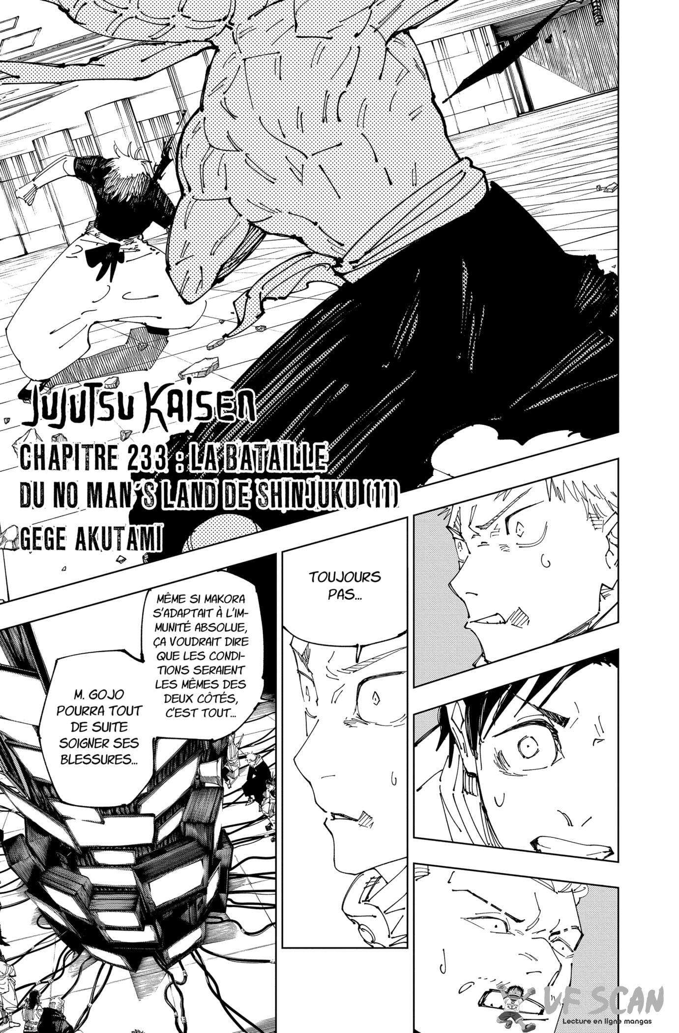 Read Jujutsu Kaisen FR Manga Online