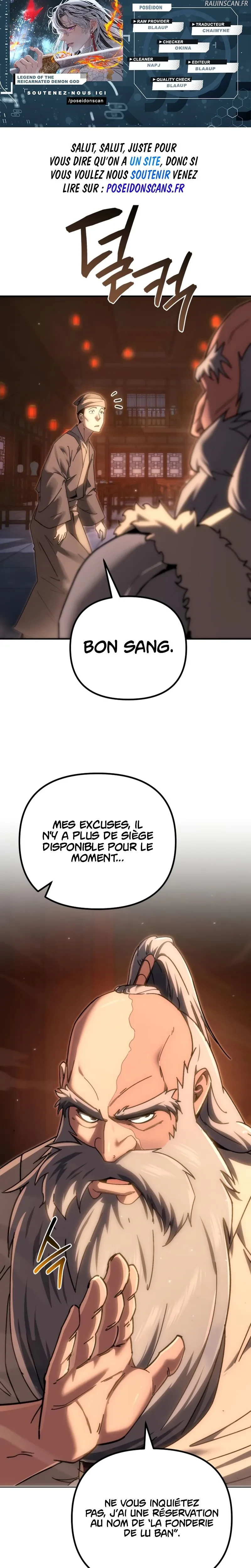 Read Legend of the Reincarnated Demon God FR Manga Online