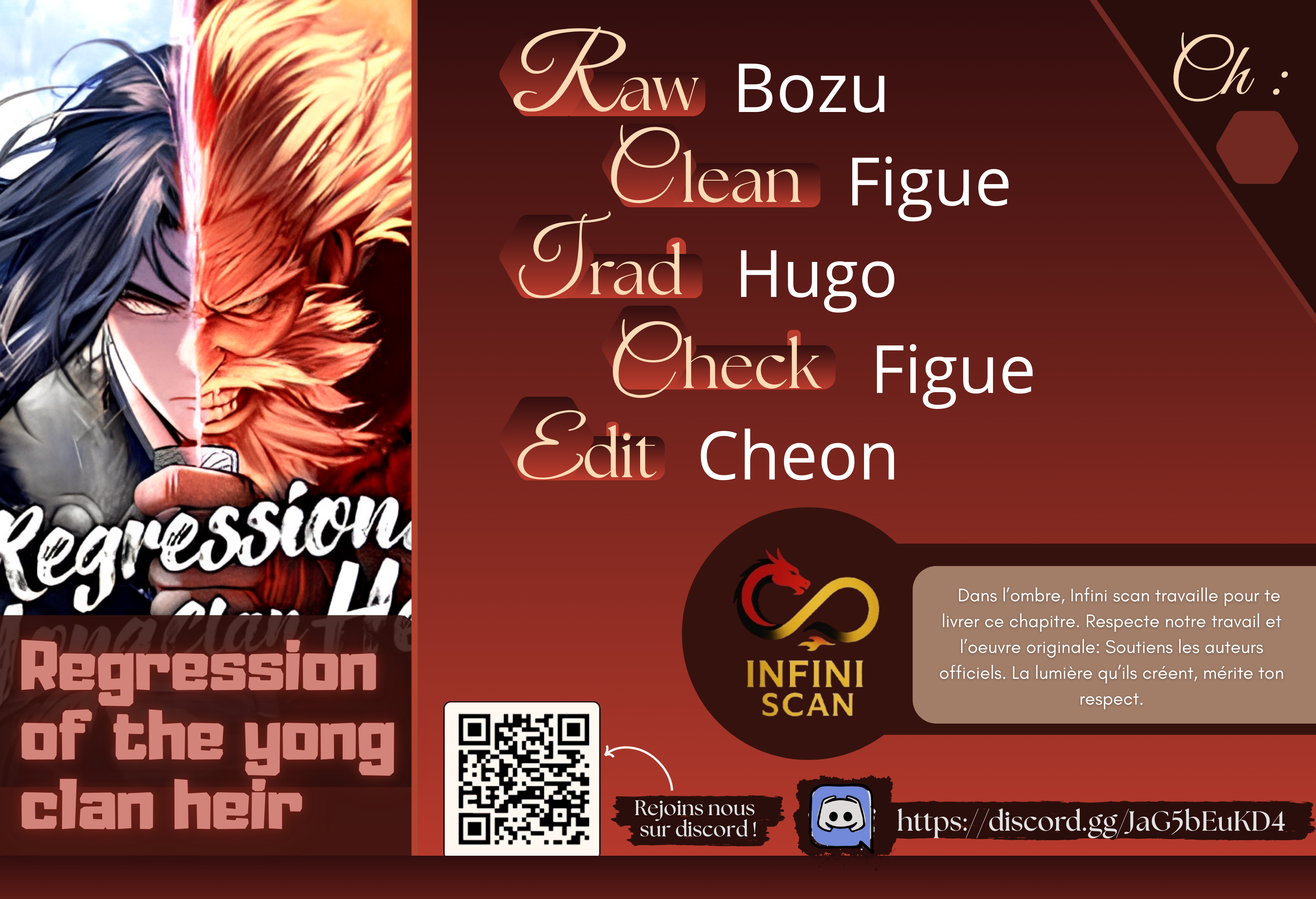 Read Regression of the Yong Clan Heir FR Manga Online