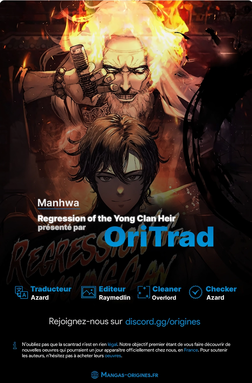 Read Regression of the Yong Clan Heir FR Manga Online