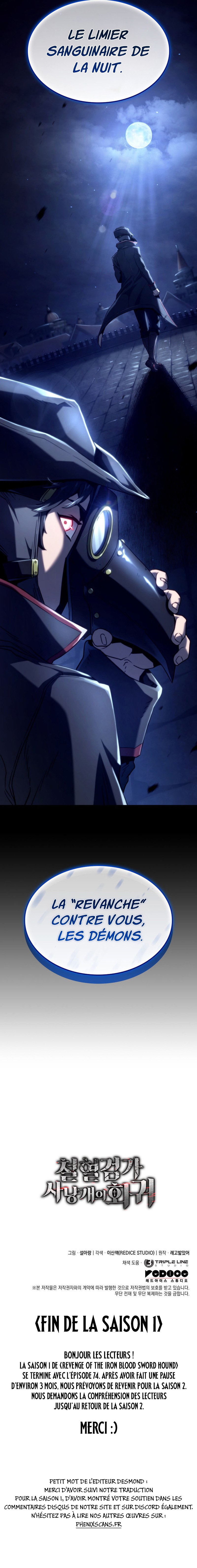 Read Revenge of the Iron Blooded Sword Hound FR Manga Online