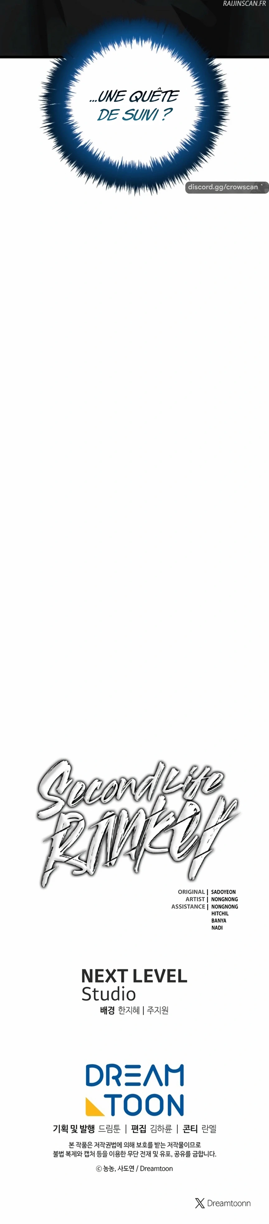 Read Second Life Ranker FR Manga Online