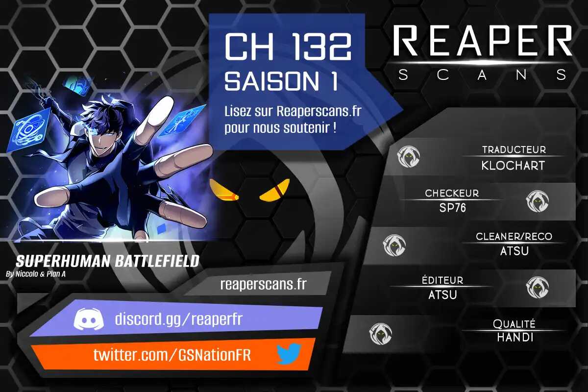 Read Superhuman Battlefield FR Manga Online