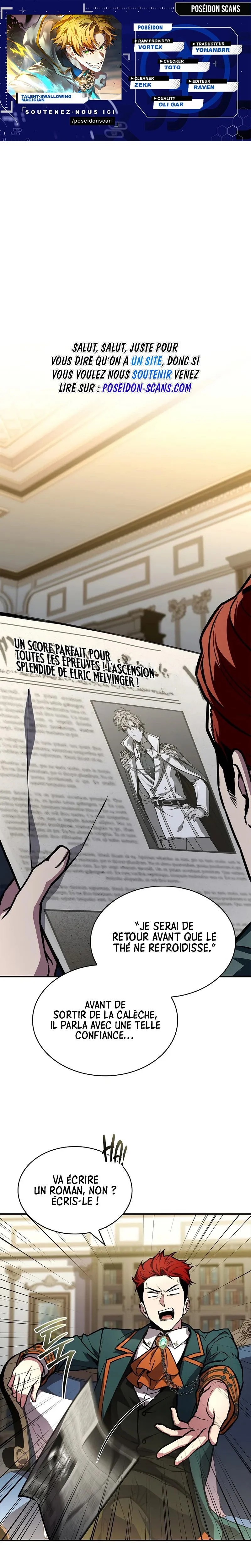 Read Talent-Swallowing Magician FR Manga Online