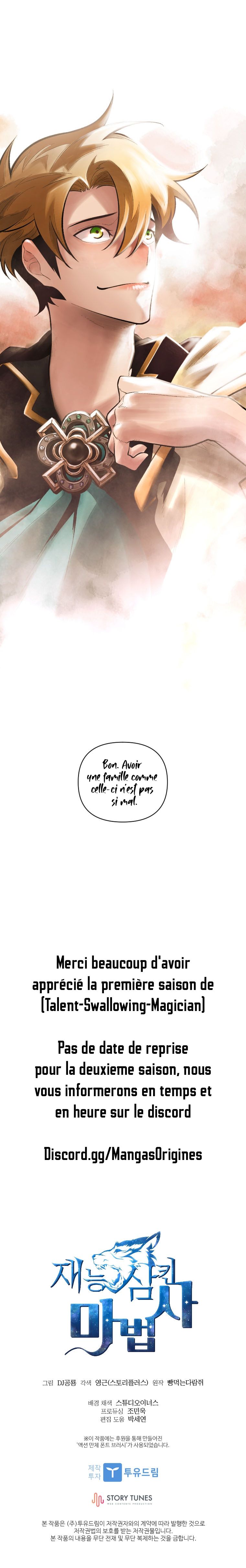 Read Talent-Swallowing Magician FR Manga Online