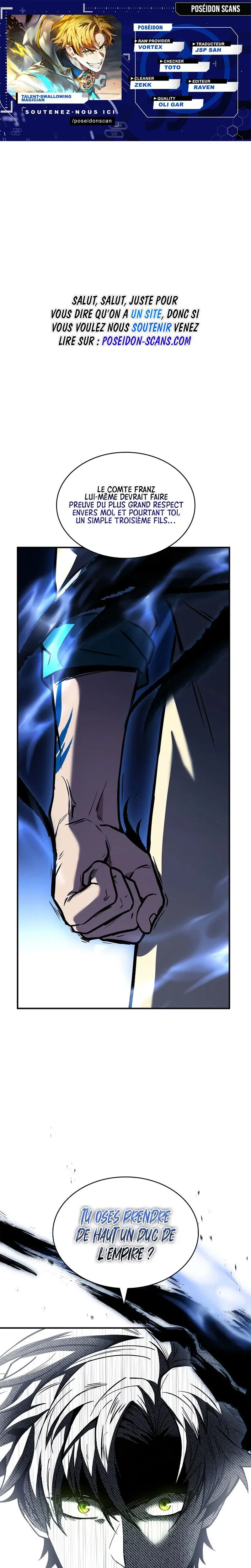 Read Talent-Swallowing Magician FR Manga Online