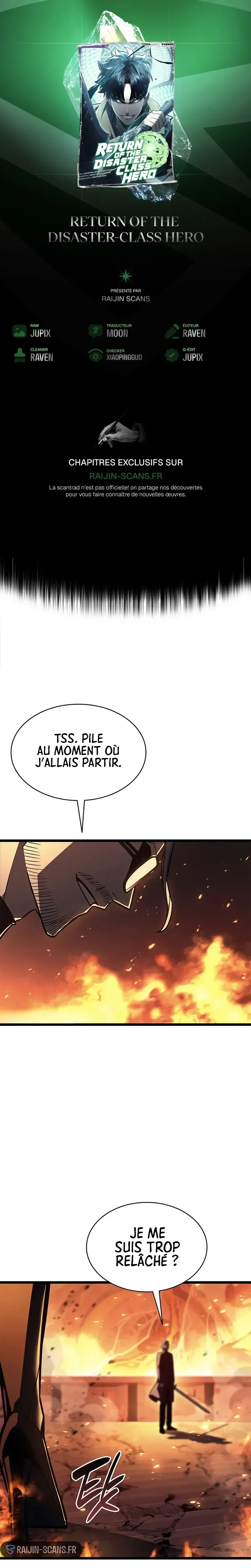 Read The Return of the Disaster-Class Hero FR Manga Online