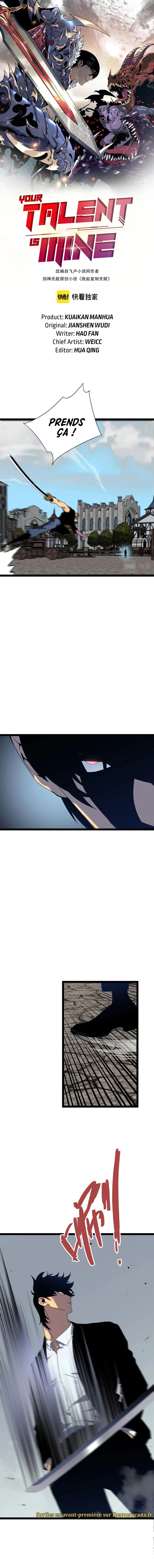 Read Your Talent is Mine FR Manga Online