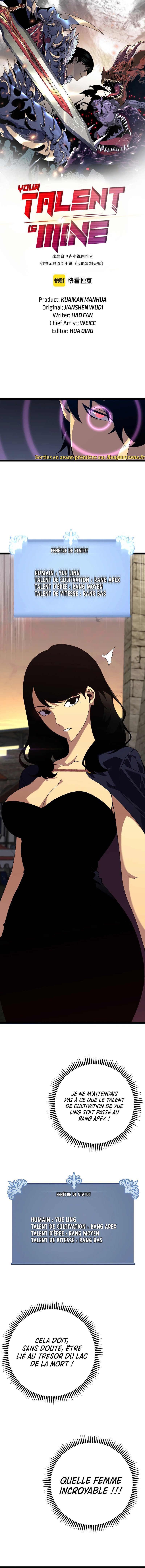 Read Your Talent is Mine FR Manga Online