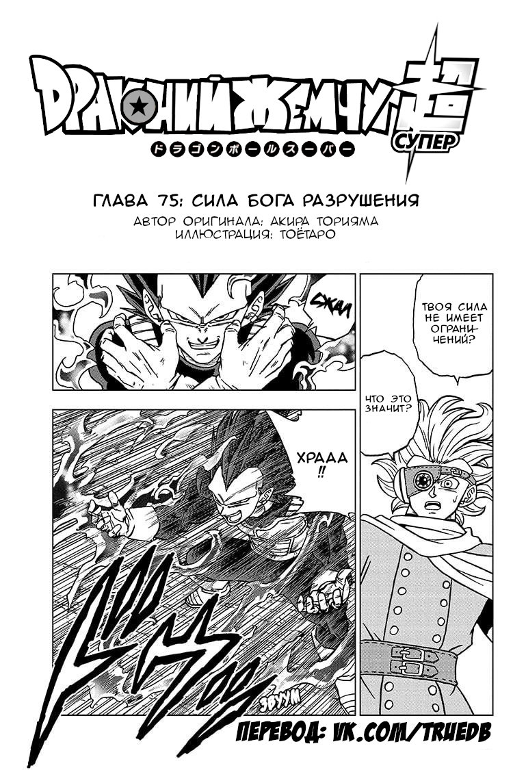 Read Dragon Ball Super RU Manga Online