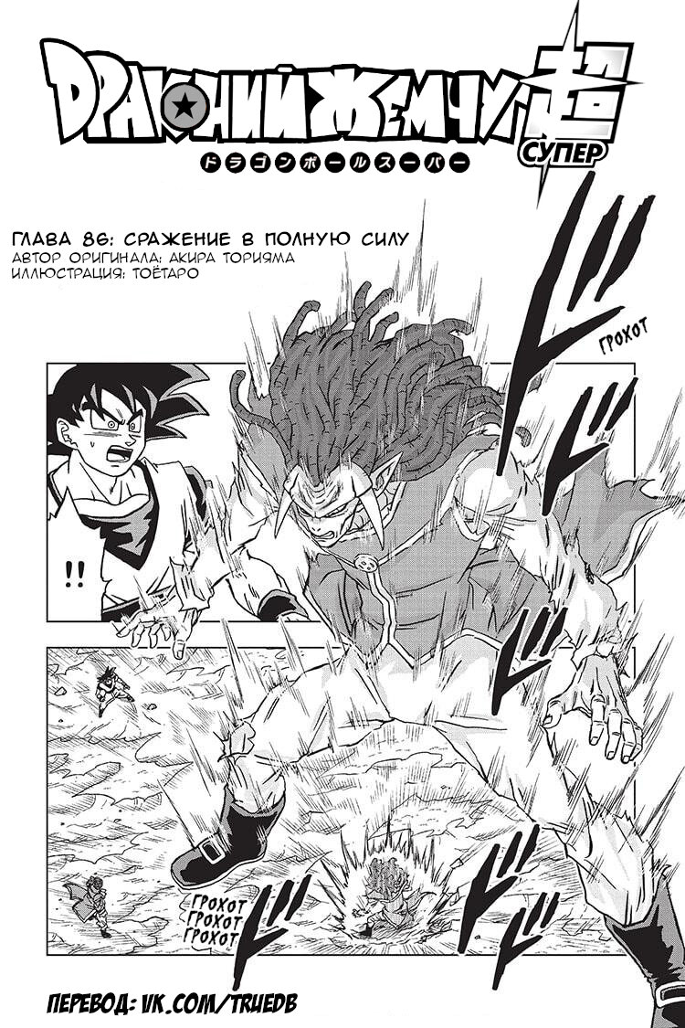 Read Dragon Ball Super RU Manga Online