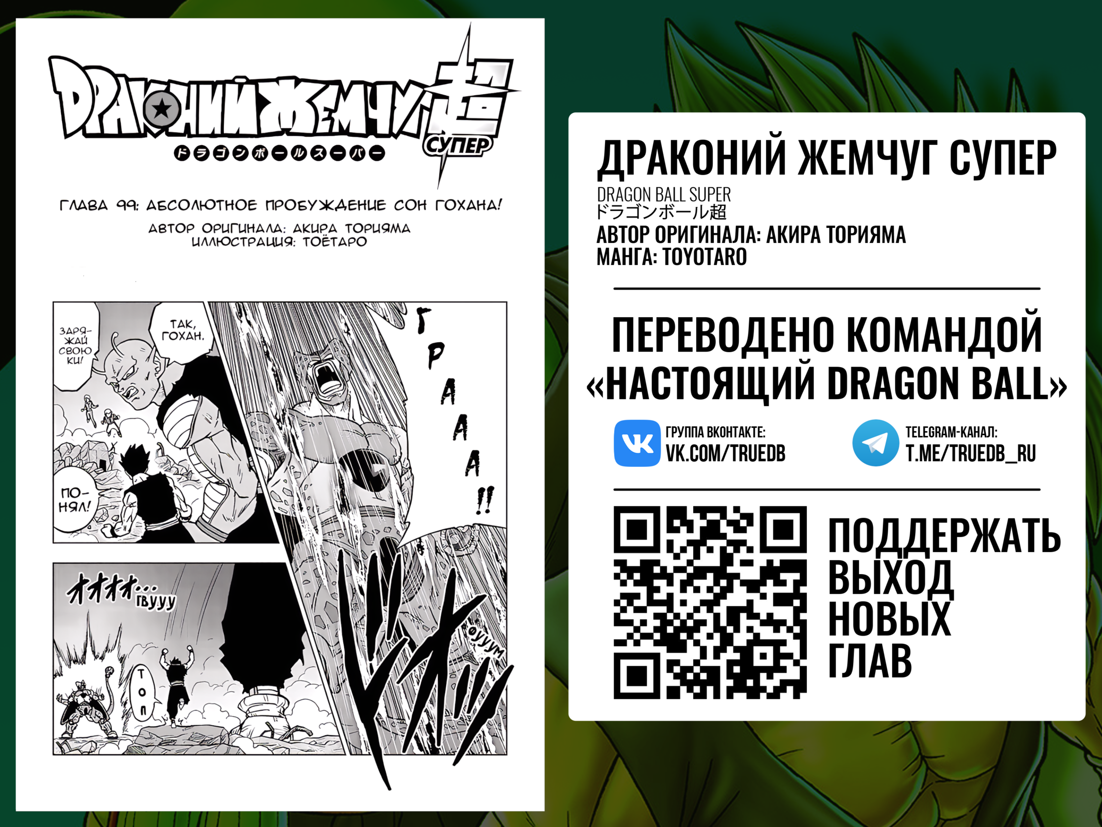 Read Dragon Ball Super RU Manga Online