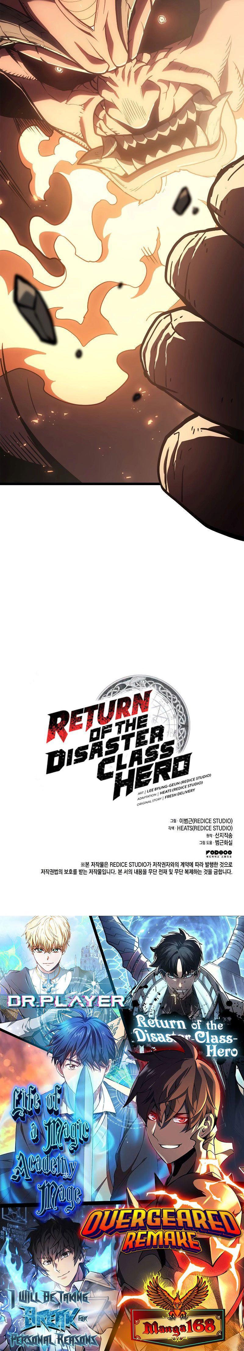 Read The Return of The Disaster-Class Hero TH Manga Online